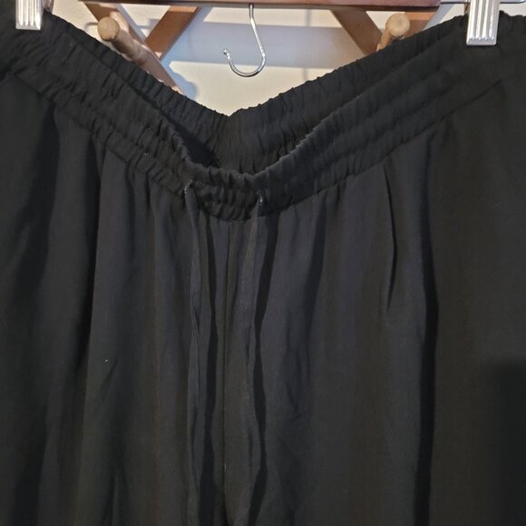 Zac&Rachel Elastic Waist Drawstring Taper Leg Trousers SZ 1X - Picture 2 of 4